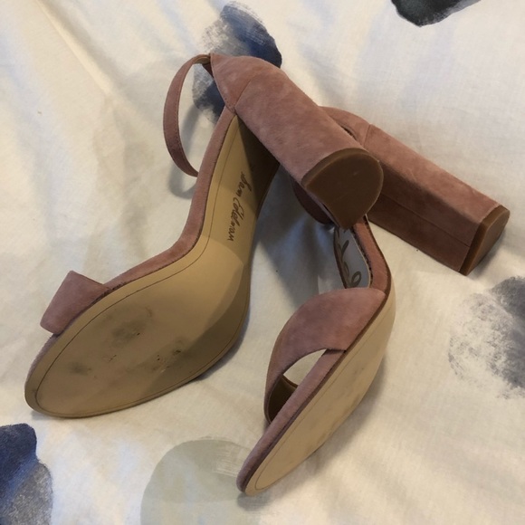 Sam Edelman Yaro Ankle Strap Sandal: Dusty Rose - Picture 3 of 3